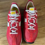 Nike  White and Yellow Athletic Shoes Photo 4