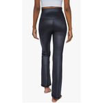 ✨90 Degree By Reflex Faux Leather Flared Leg Yoga Sz Medium Pants✨ Black Photo 4