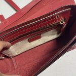 Kate Spade Essex Saddle Scout Red Leather Crossbody Purse Bag 100% Cow Leather Photo 11