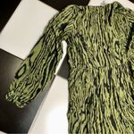Baum Und Pferdgarten Allessia Wrap Dark Green Print Midi Maxi Dress Sz42 US 12 Photo 9
