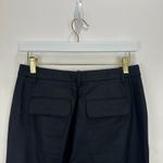 J.Crew Petite Wide Leg Essential Pant Linen High Waist Classic Black US 4 P NWT Photo 10