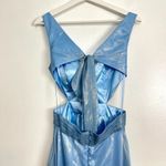 Mac Duggal  High-Low Ruffle Gown in Powder Blue Size US 0 Photo 7