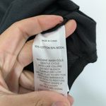 Quince Black Double Scoop Neck Tank Top Sz S Photo 2