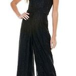 As You Wish NWT Sleeveless Lace Black Jumpsuit Photo 0