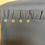 Tory Burch Brand new tech twill Tori Burch skirt / skort Navy ruffle cute size large Photo 7