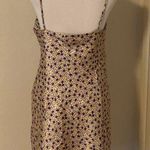 ZARA Yellow Floral Draped Satin Effect Mini Dress Size L NWT New With Tags Photo 6