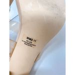 NEW DV Dolce Vita Women's Nude Clear Strap Slip On Selsta Heels Sandal Size 11 White Photo 9