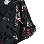 Nine West Vintage Y2K Babydoll Top Velvet Burnout Floral Fairy Grunge Size S Photo 2