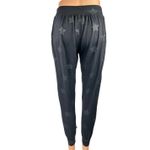 Terez Women's Black Star Print Drawstring Athletic Jogger Sweat Pants Size XS Photo 2