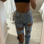 Nasty Gal Ripped Boyfriend Jeans Photo 0