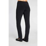 Sympli Narrow Midi Split Hem Black Stretch Pants Women's Size 6 Photo 1