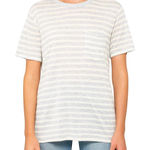 Alexander Wang  Yellow and Gray Short Sleeve Tee Photo 0