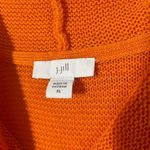 J.Jill Women Size XL Knitted Turtleneck Orange Breathable Long Sleeve Cowl‎ Neck Photo 3