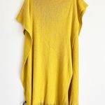 Rikka Large Wrap Scarf in Mustard Yellow Photo 2