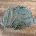 Aerie  Flowy Green Soft Shorts Photo 4