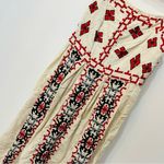 Urban Outfitters  Ecote Emilia Embroidered Pleated Midi Dress size XS cre… Photo 4