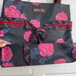 Matilda Jane  Heartstrings Tote Black Pink Floral Purse Photo 6