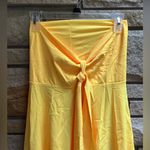 Venus swimwear Push Up convertible Swim Skirt Dress Coverup Yellow small Photo 4