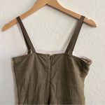 See By Chloe  Cargo-Core Khaki Green Corset Tube Ruffle Bottom Dress Photo 6