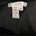 Studio M Vintage Velvet Overlay Burnout Mini Skirt Photo 5