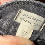 Madewell The Perfect Vintage Jean in Lunar Wash Washed Black High Rise size 27 Photo 5