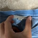 None Distressed Super Soft Tshirt with Button Detailing Photo 1