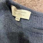 Sézane Sezane Gaspard Cardigan in vintage Blue XXS Mohair Alpaca Photo 2