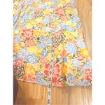 Talbots  cotton multicolor dress button front belt plus sz 24W Photo 6