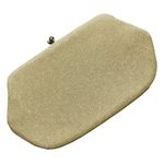 Vintage 1960's One Snap Gold Lurex Clutch Theatre Purse Bag Photo 0