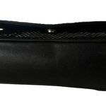 Whiting & Davis Black Leather Black Brass Circle Flat Mesh Crossbody Bag Photo 4