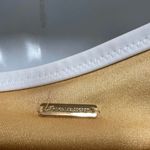 Victoria's Secret Victoria’s Secret White & Gold Color Block One Piece Swimsuit Photo 6