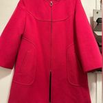ZARA Magenta Spring Coat Medium Photo 0