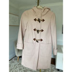 J.Crew  Peacoat Wool Toggle Coat Hood Pink Preppy Fall Winter Snowbird French 00 Photo 2