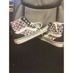 Vans Women's High Top Checker With Yellow & Pink Butterfly  Size 8 Photo 3