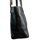 Frances Valentine Black Leather Tote Bag Photo 4