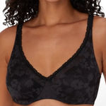 Bali  Passion for Comfort Smooth Lace Underwire Bra DF6590 Black Photo 0