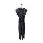 Nine West  Glitter Jumpsuit Black Size M NWT Photo 1