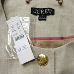 J.Crew NWT Louisa Lady Jacket in Flax Ivory Stretch Linen Blend Blazer 14 Photo 1