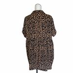 Missguided NWT  leopard print oversized shirt smock dress Photo 6