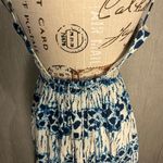 Apiece Apart  Strapless Dress in Blue and White Size XS Photo 8