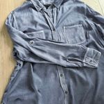 Rock & Republic  Women’s Blue Twill Button Down Size XL Photo 1