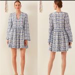 Alix of Bohemia Silvie Iris Ivy Dress Blue Photo 2