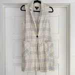 Maeve  Long Linen Vest, size 4 Photo 1