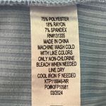 Urban Social Blue Ribbed Henley Tank Top NWT | Size Large Nordstrom Casual Basic Photo 5