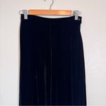 Vintage 90s Black Velvet Maxi Skirt Womens S Silk Blend Witchy Whimsigoth Fall Photo 2