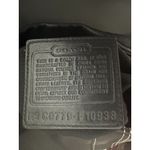 Coach 10938 Y2K Black Leather Shoulder Crossbody Convertible Bag Handbag Purse Photo 3