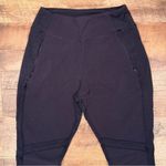 Athleta Highline Hybrid Ankle Pants Women's Activewear Black Leggings Photo 3