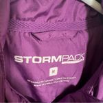 Storm Pack Short Sleeve Windbreaker Jacket Purple M Size M Photo 9