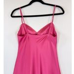 Aritzia Sunday Best Womens Slip Dress Pink Rae V Neck Satin Cami Barbiecore XS Photo 8