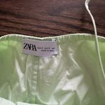 ZARA  Light Green Mini Dress Photo 3